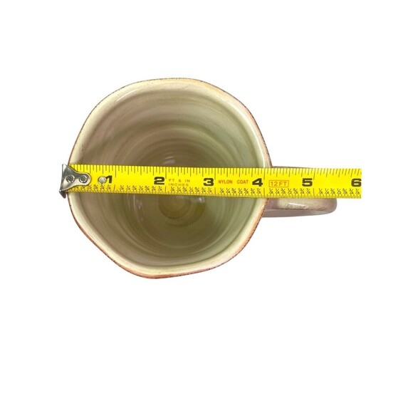 Tabletops Lifestyles Coffee Mug Calvia Hand Painted Multicolor 16 oz Set Of 2 - Picture 8 of 11